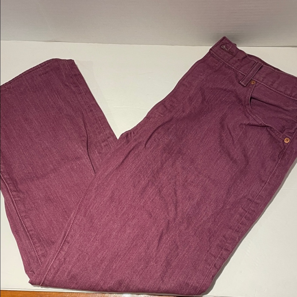 LEVI’S Purple Denim Jeans